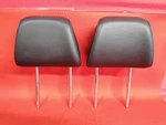2010 2011 Vw Tiguan 09-11 Eos Front Left Right Seat Headrest Set Leatherette Blk. Fixed Price $84.99.