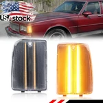 2PCS Clear Amber Led Front Corner Side Marker Lights For 1987-1990 Chevy Caprice. Fixed Price $59.99.
