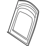 Genuine Bmw Rear Panel With Net Bag Left 52-10-9-129-407 New. Fixed Price $234.48.