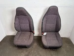 2000-2002 Jeep Wrangler Driver And Passenger Front Seat Set Cloth Used Oem. Fixed Price $814.00.