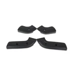 68-70 Mustang Hinge Cover Set, Black, 2 Seats, Acp Reproduction, FM-BS011B. Fixed Price $28.00.