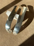 1965-1967 Impala Lower Bench Seat Moldings. 4-DOOR Original Pair.. Fixed Price $99.00.
