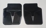 60'S-70'S Pontiac Bonneville Gto Black Factory Original Rubber Rear Floor Mats. Fixed Price $69.95.