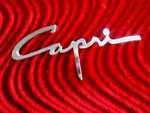 1952-1956 Lincoln Capri Emblem Script Oem BD-16098-A / 1953 1954 1955 No Pits. Fixed Price $40.00.
