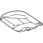 Genuine Mercedes-benz Oe Padding, Frt. Seat Cush. 463-910-22-50. Fixed Price $430.60.