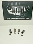 03 04 05 06 Jeep Tj Wrangler Rear Fold & Tumble Striker Seat Brackets + Bolts. Fixed Price $124.80.