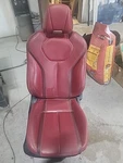 2017-2018 Infiniti Q60 Front Right Rh Passenger Side Red Sport Seat Assembly Oem. Fixed Price $500.00.
