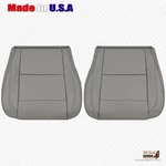 For 2002 - 2010 Infiniti QX56 Driver & Passenger Bottom Leather Seat Covers Gray. Fixed Price $320.62.