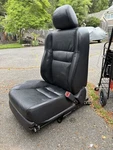 Honda Accord 2006-2007 Ex-l Sedan Front Right Passenger Leather Seat Black. Fixed Price $250.00.