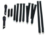 Pg Classic 3850-70BUK-100 Mopar 1970-71 A-body Bucket Seat Belt Set Black. Fixed Price $695.95.