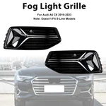 2PCS Front Bumper Fog Light Cover Grille Fit Audi A6 C8 2019-2023. Fixed Price $88.68.