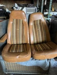 Dodge Mopar Vintage High Back Bucket Seats Ramcharger Trailduster Van 1970S Base. Fixed Price $2200.00.