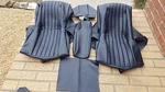 Bmw E9 3.0CS 2800CS Rear Seat Kit Set 100% Leather New Example Black Beautiful. Fixed Price $1250.00.