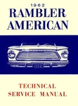 Amc American, Rambler 1962 Shop Manual - Paper Book. Fixed Price $63.20.