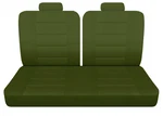 Front Seat Covers Fits 1971 1972 Chevy Monte Carlo 50/50 Top, Solid Bottom. Fixed Price $76.99.