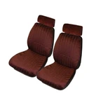 86-88 Monte Carlo El Camino Show Quality Bucket Seat & Headrest Covers Burgundy. Fixed Price $489.95.