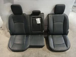 Rear 2ND Row Heated Black Leather Seat From 2015 Ram 1500 Crew Cab 12108115. Fixed Price $679.69.