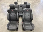 15-18 Ford Focus St Recaro Black Leather Seat Set Front And Rear Oem Used. Fixed Price $1000.00.