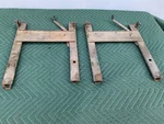 Original Triumph TR4A Interior Seat Tracks Sliders Runner 1965 1966 1967 Pair. Fixed Price $198.00.