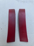 1962-64 Chevy Impala Ss Door Hardtop Rear Seat Filler Trim Panels Pair Red. Fixed Price $77.00.