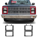 Headlight Door For 1983-1984 Chevy C10-30 Pickup Dual Rectangular Dark Argent. Fixed Price $59.90.