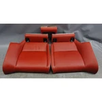 2010-2013 Bmw E92 3-SERIES Coupe Rear Seat Bottom Pads Coral Red Leather Oe. Fixed Price $187.50.