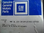 +new Genuine Gm 12392595 Seat Adjuster Actuator Kit. Fixed Price $41.47.