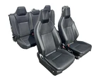 24 25 Tesla Cybertruck Front Seat Left & Right + Rear 2ND Row Perforated Black. Fixed Price $3000.00.