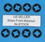 (bag Of 8) Bucket Seat Arm Support Frame To Pin Retainers For Gm # 4495047. Fixed Price $9.85.
