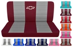 Front Bench Seat Covers Fits 1961 To 1986 Chevy C/k 10-20 Truck/pickup W/design. Fixed Price $89.99.
