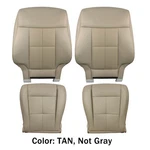 Fit 07-14 Lincoln Navigator Driver Passenger Back&bottom Leather Seat Cover Tan. Fixed Price $148.19.