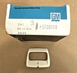 1973-1981 Nos Chevy Olds Buick Seat Belt Loop Guide White Rectangle Gm 1708119. Fixed Price $19.99.
