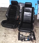 1976-1989 Bmw E24 633CSI 635CSI M6 Front Sport Seat Set Black Leather Okay Notes. Fixed Price $2499.95.