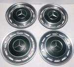 Mercedes W114 W115 W123 R107 W108 14" Covers Set Of Oem Green. Fixed Price $278.95.