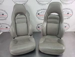 1999-04 C5 Corvette Sport Seat Pair, Gray, Left / Right, Nice! Oem. Fixed Price $599.95.