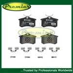 Premier Front Rear Brake Pads Set Fits Vw Peugeot Audi Citroen Skoda #2. Fixed Price $68.39.