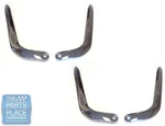 1962-65 Chevelle Cutlass Skylark Chrome Bucket Seat Side Arm Covers 4 Piece Set. Fixed Price $322.99.