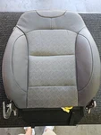 Kia Niro Front Passenger Seat Upper Back Cushion Complete - Leather/cloth. Fixed Price $129.99.