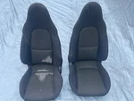2001-2005 Mazda Miata MX-5 Oem Black Cloth Seats Pair 01-05. Fixed Price $284.95.