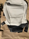 Tesla Model X Front Seat Bottom Cushion White Cover 2021-2023 1608642-05-F. Fixed Price $175.00.