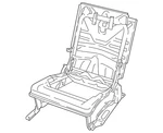Genuine Volkswagen Seat Frame 3QF-888-305-A. Fixed Price $143.34.