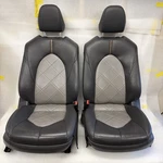 2018-2020 Toyota Camry Xse Leather Set Front Seats Grey & Silver Oem. Fixed Price $950.00.