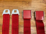 C1 59 60 61 62 Corvette Seatbelts Panel Irving Air Chute Restored. Fixed Price $699.99.