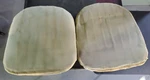 Used Seat Foam Cushions With Wood Bases Pair Austin Healey Sprite/mg Midget. Fixed Price $49.99.