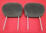2002 2003 2004 Jeep Liberty Front Headrest Set Dark Slate Gray Leather Backing. Fixed Price $74.99.