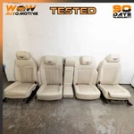 06-13 Bentley Continental Flying Spur Front Rear Seat Full Leather Beige Oem. Fixed Price $1975.95.