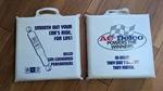 Two Nos Ac Delco "powers The Winners" Stadium Seat Cushions Gas Shocks. Fixed Price $49.99.
