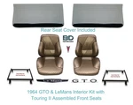 1965 Lemans & Gto Touring Ii Full Bucket Seats, Rear Cover Front Panels. Fixed Price $2903.18.
