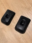 93 - 02 Camaro Firebird Front Seat Track Black Trim Covers Pair Used Gm 20564041. Fixed Price $18.00.