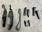 16-22 Toyota Prius Front Left Lh Side Seat Rail Bracket Cover Trim Panel Set Oem. Fixed Price $110.00.